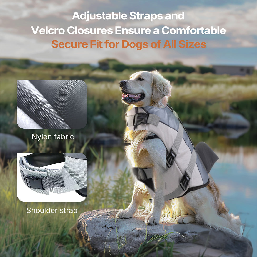 Swimming Safety Vest for Dogs - Various Animal Patterns