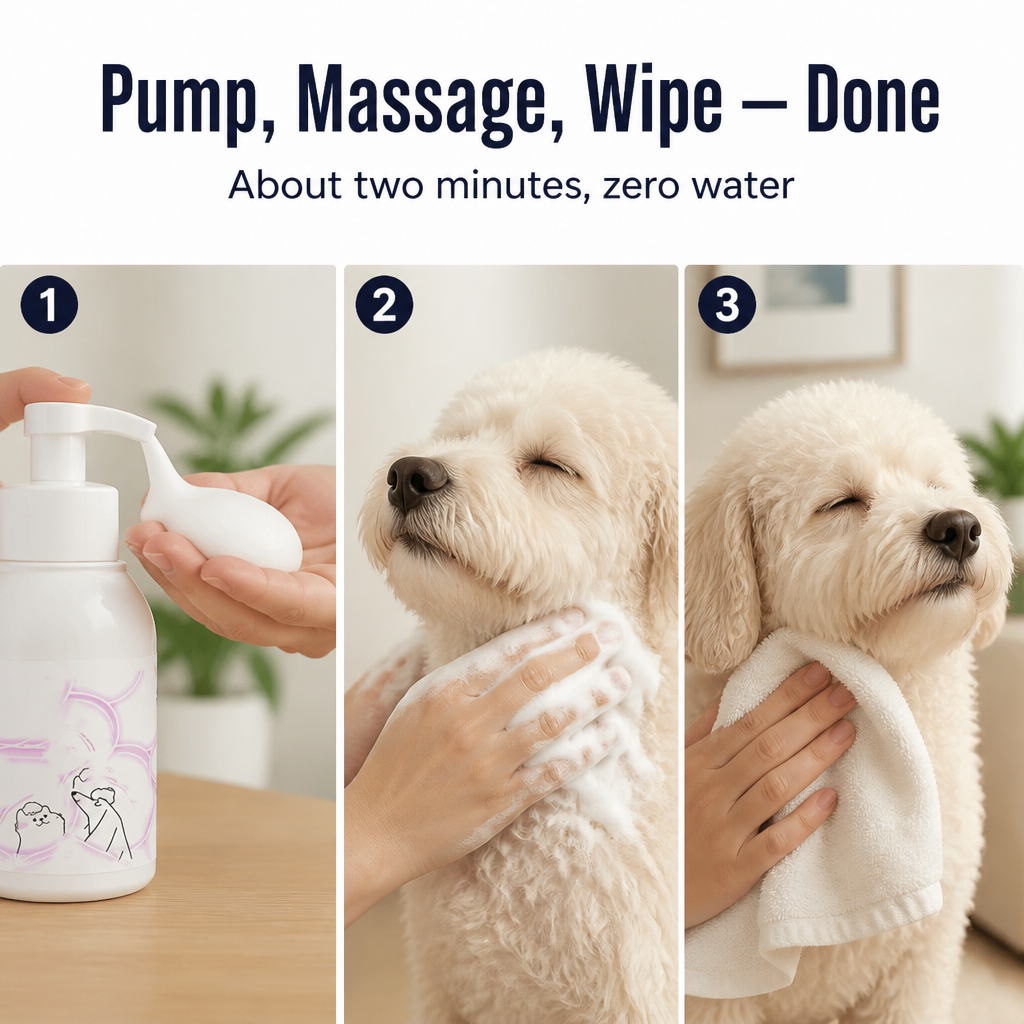FreshPaw™ — Clean, Calm & Refresh Your Pet in Seconds, No Water Needed