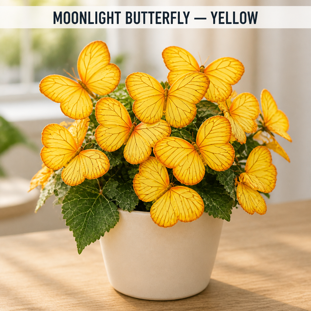 MoonBliss™ Butterfly Bloom Seeds — Grow Butterfly-Shaped Flowers That Make Your Whole Street Stop and Stare