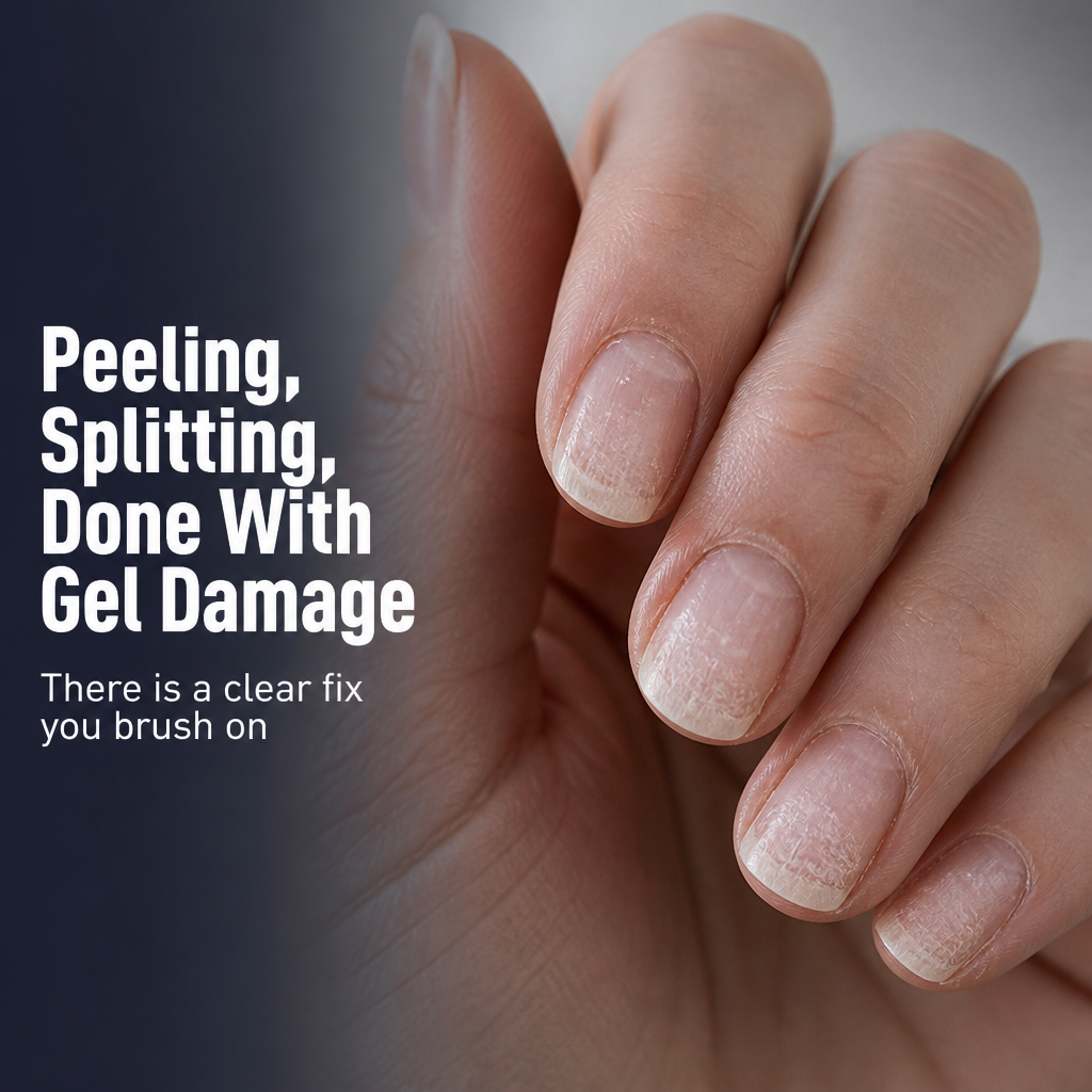 LumaNail™ — Paint On Glass-Gloss Nails That Stop Peeling and Splitting