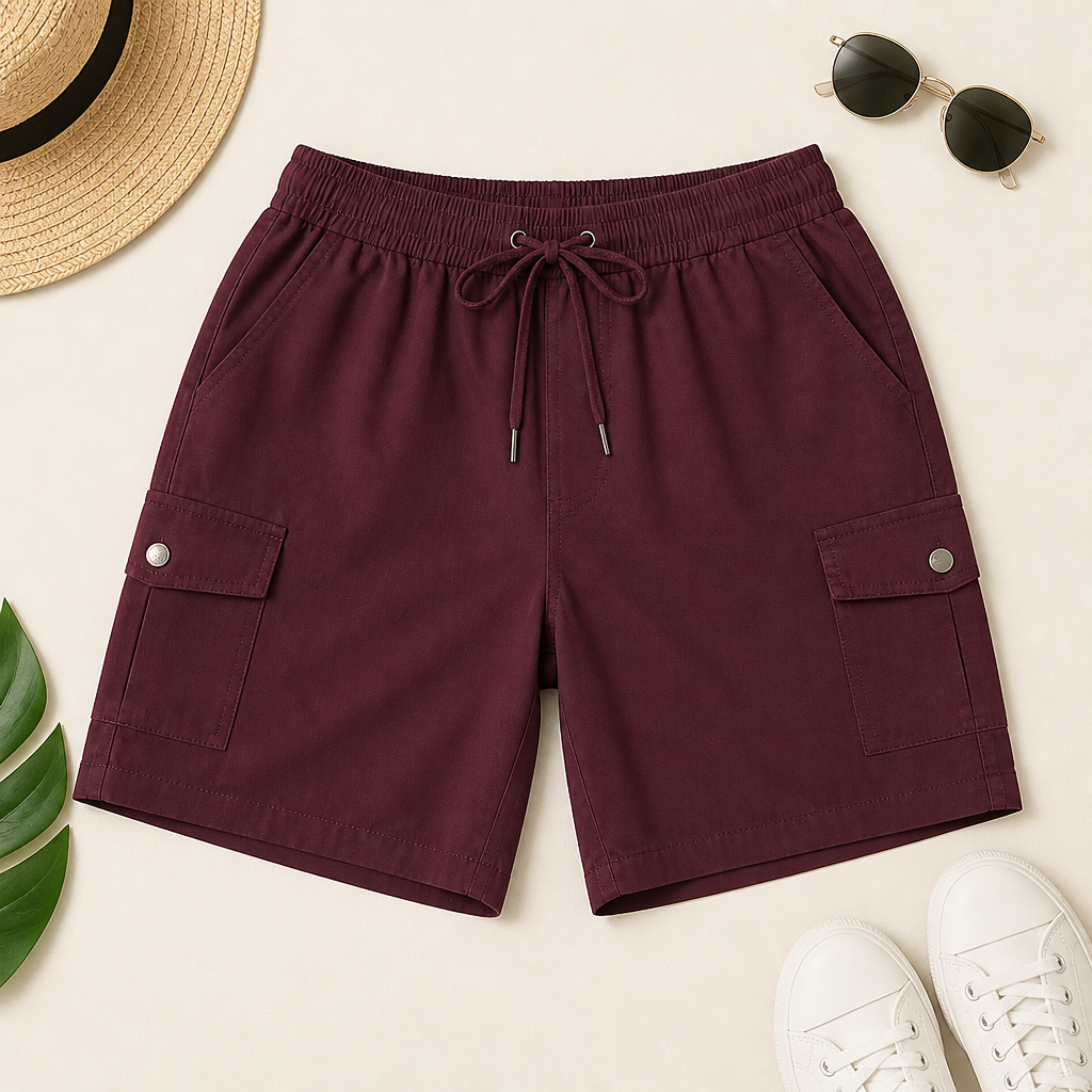 VentureLux™ – Quick-Dry Bermuda Cargo Shorts with UPF 50 Sun Protection