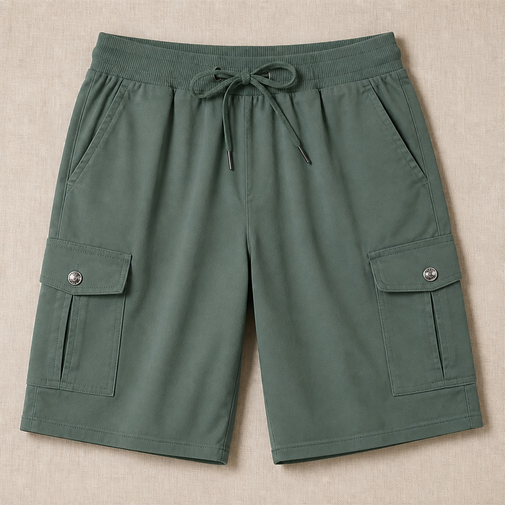 VentureLux™ – Quick-Dry Bermuda Cargo Shorts with UPF 50 Sun Protection