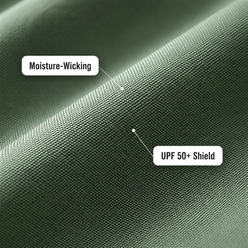 VentureLux™ – Quick-Dry Bermuda Cargo Shorts with UPF 50 Sun Protection