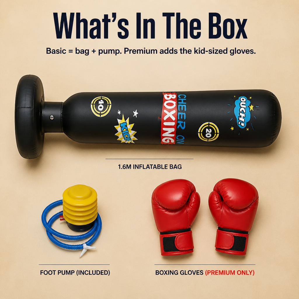 BounceBattler™ — Drain Wild Kid Energy Indoors Without Handing Over A Screen