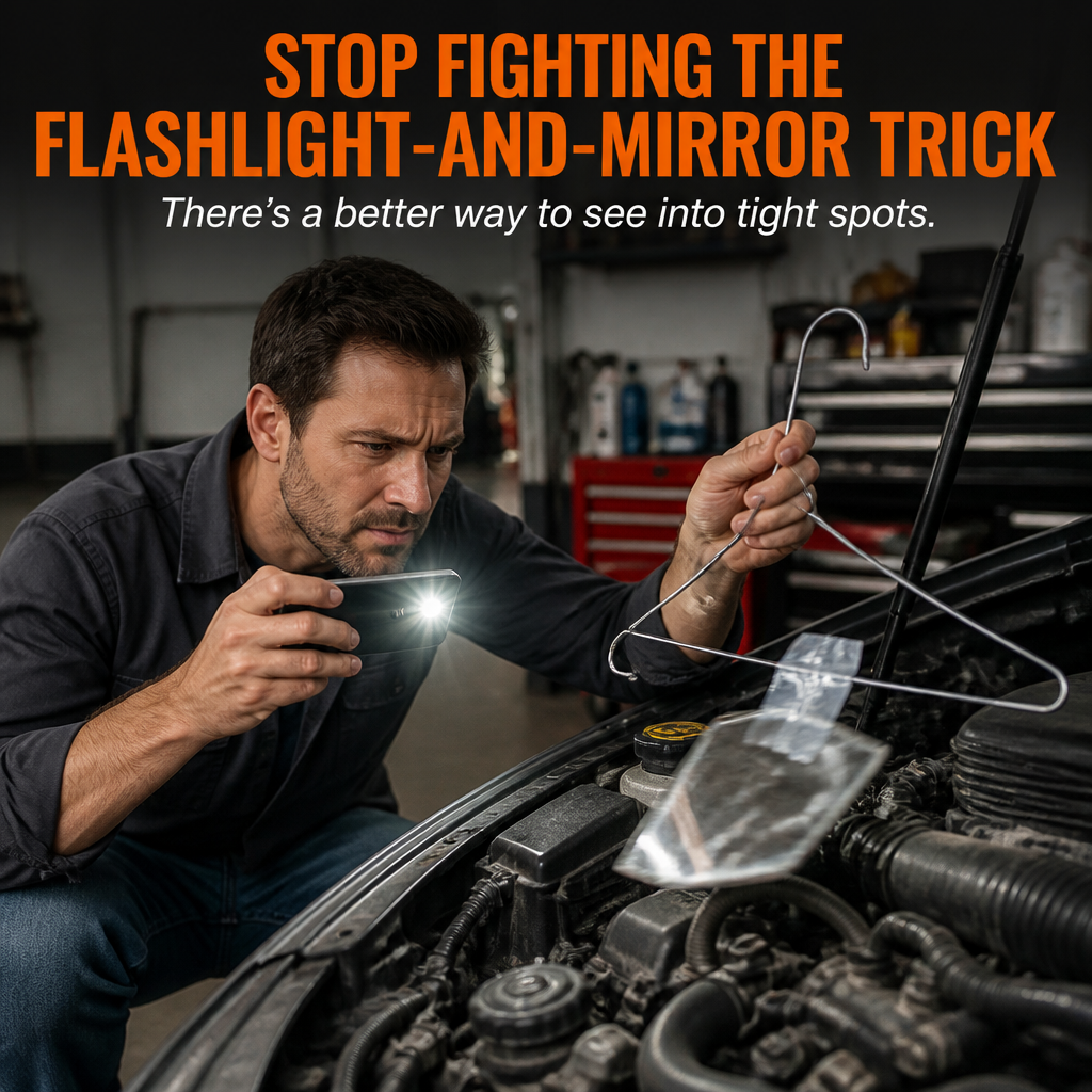 RevealSharp™ — Inspect Engines, Drains, and Tight Spaces Straight From Your Phone