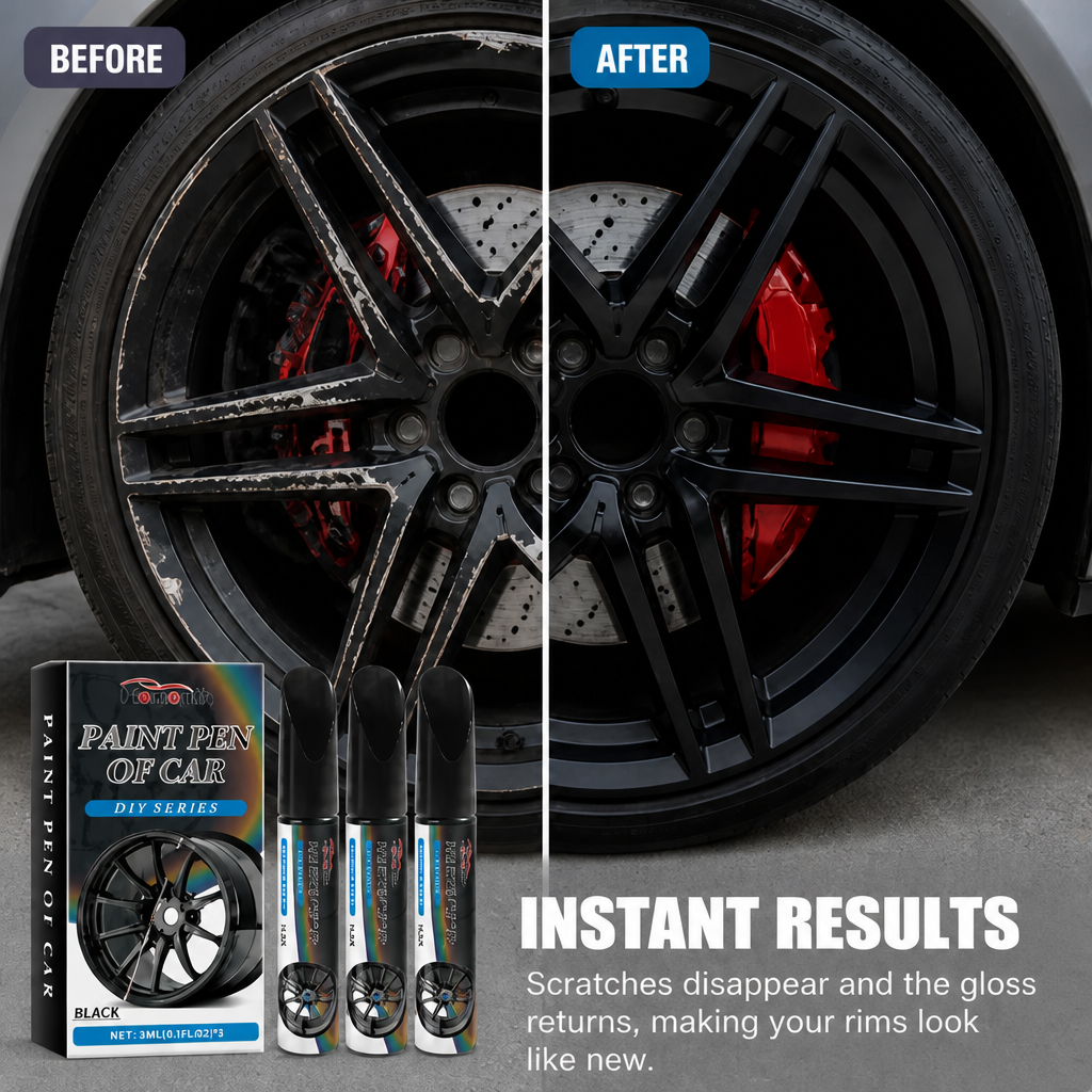VeloMist™ Wheel Touch-Up Trio — Instantly Restore Your Ride’s Flawless, Showroom Shine