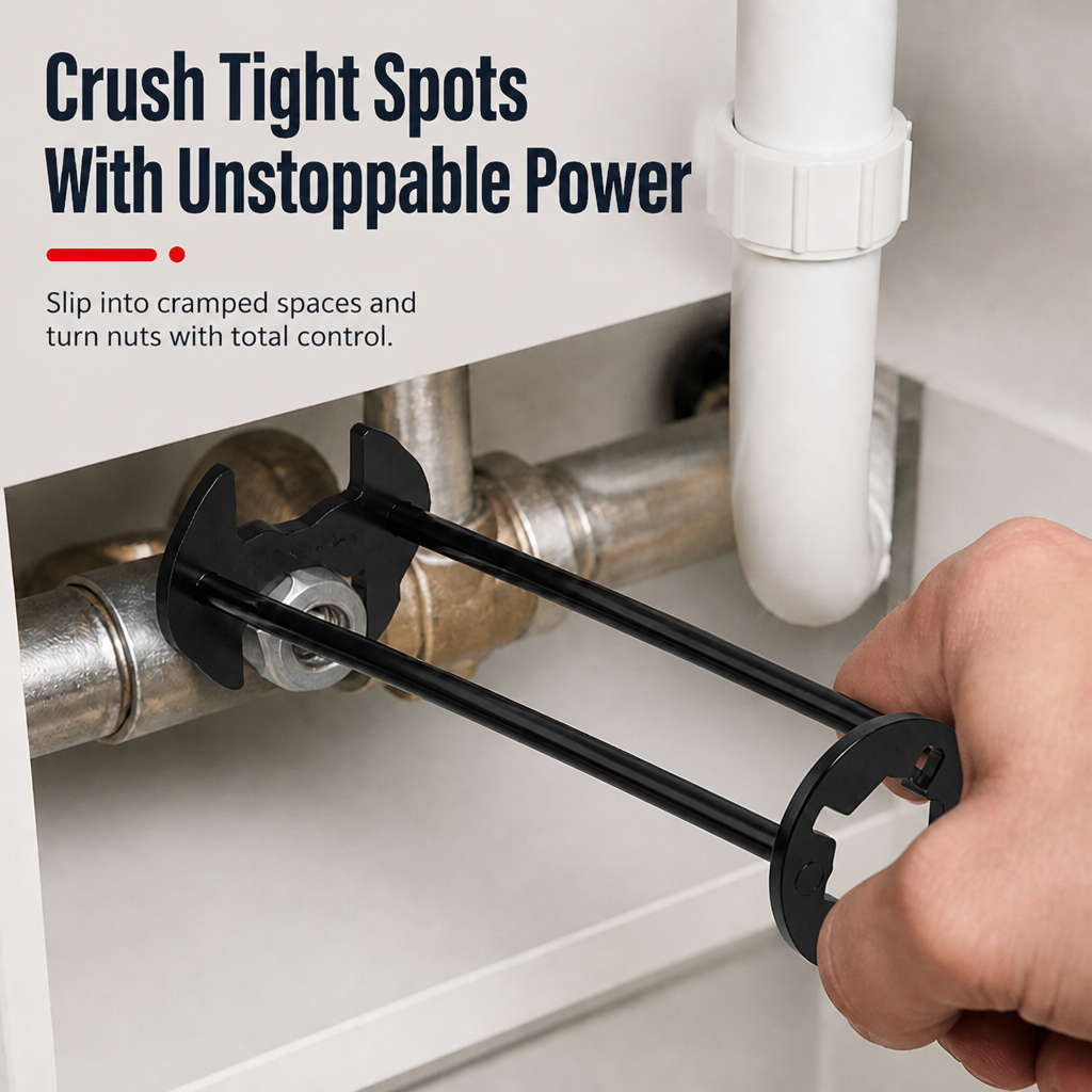 TorquePro™ GripWrench — Crush Tight Spots with Ease and Unstoppable Power