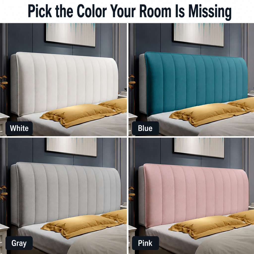 LumaShield™ Headboard Cover — Wrap Your Bedroom in Effortless Clean Comfort and Stunning Style