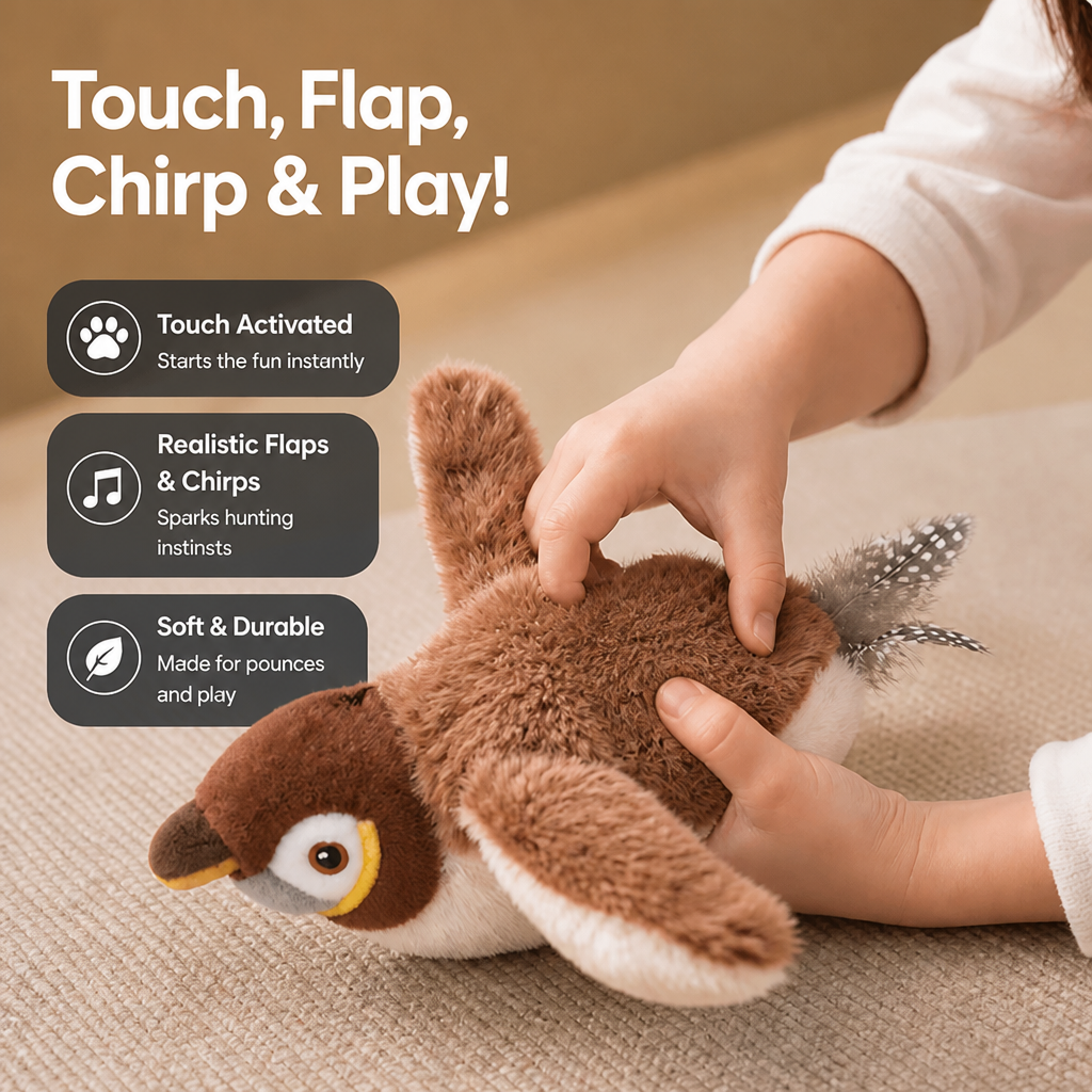 FeatherFrenzy™ — Ignite Your Cat’s Wild Hunt and Endless Play Passion