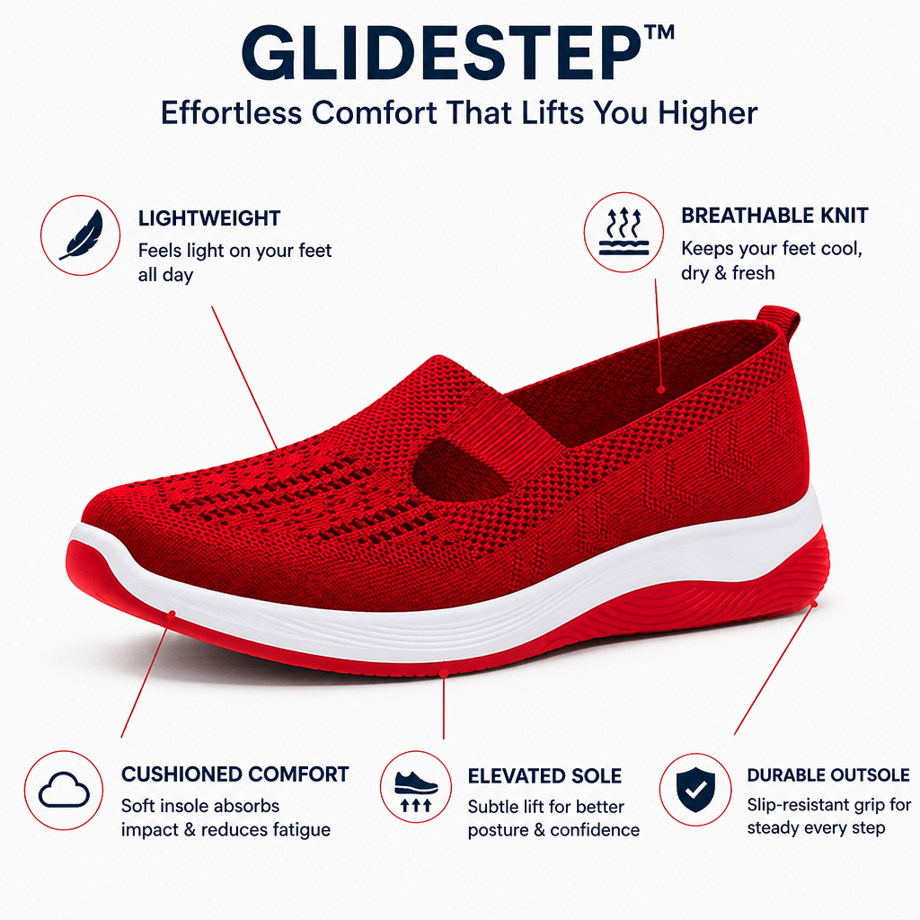 GlideStep™ — Effortless Comfort That Lifts You Higher