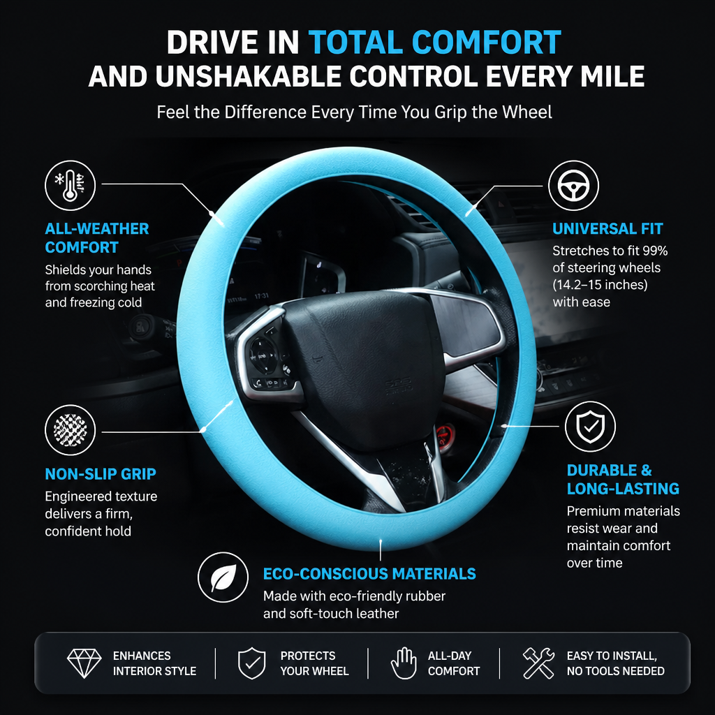 RevShield™ — Drive in Total Comfort and Unshakable Control Every Mile