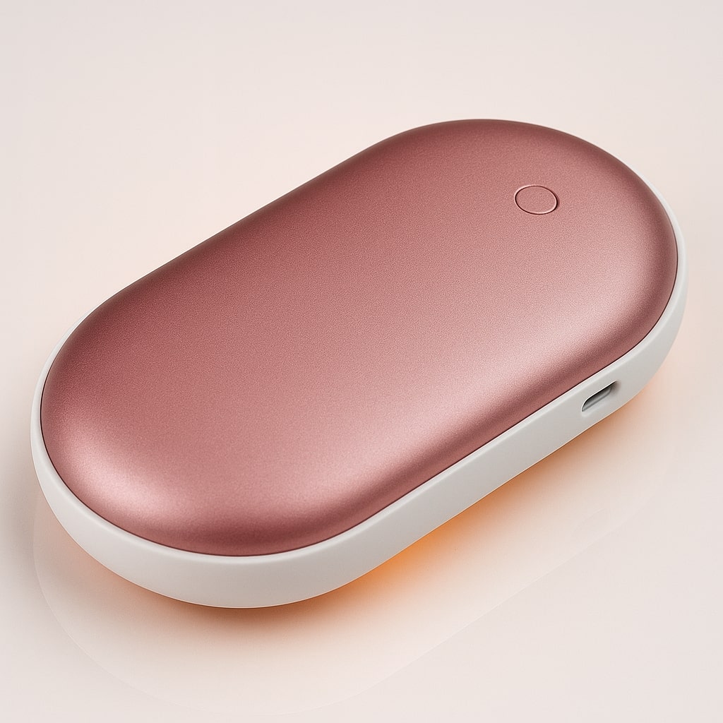 Pocket Heater | Electric Hand Warmer with Power Bank | 3 Heating Settings | HandHimmel