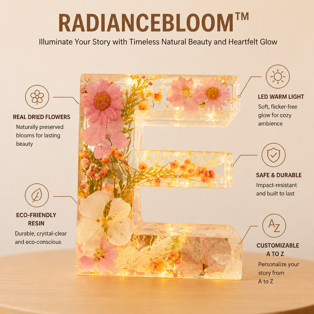 RadianceBloom™ — Illuminate Your Story with Timeless Natural Beauty and Heartfelt Glow