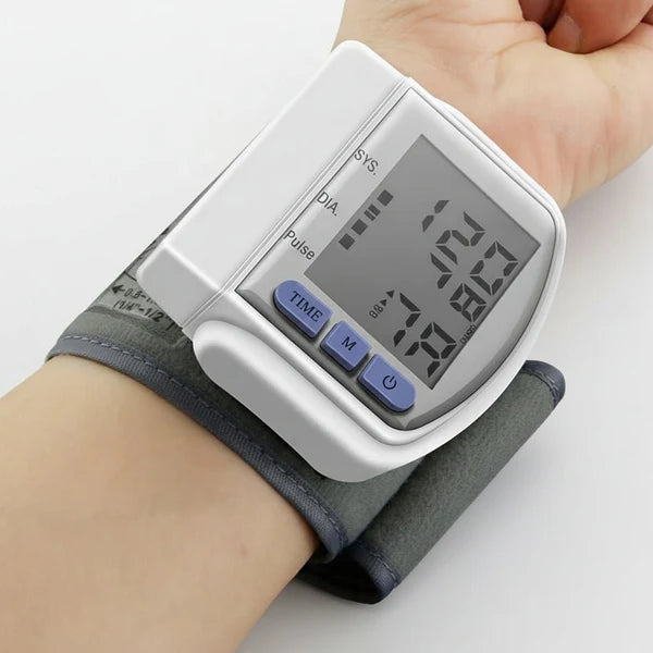 Wrist Blood Pressure Monitor - Instant Readings for Total Control and Peace of Mind