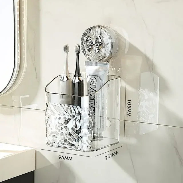 PureVante™ No-Drill Organizer — Turn Bathroom Chaos Into Calm, Clutter-Free Bliss Instantly