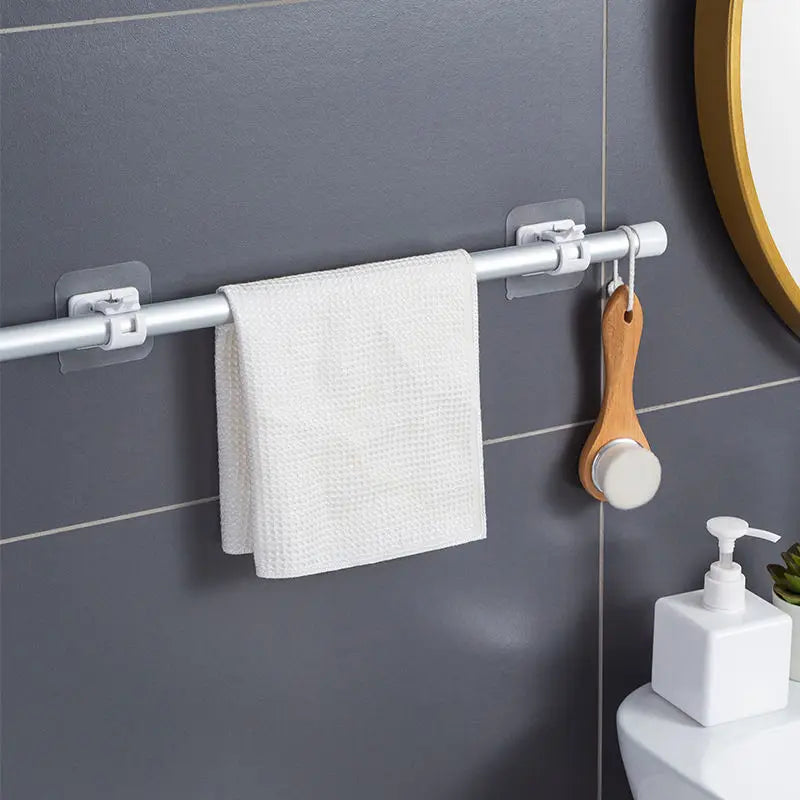 VeloraGrip™ — Hang Perfect Curtains Instantly Without Damage or Tools