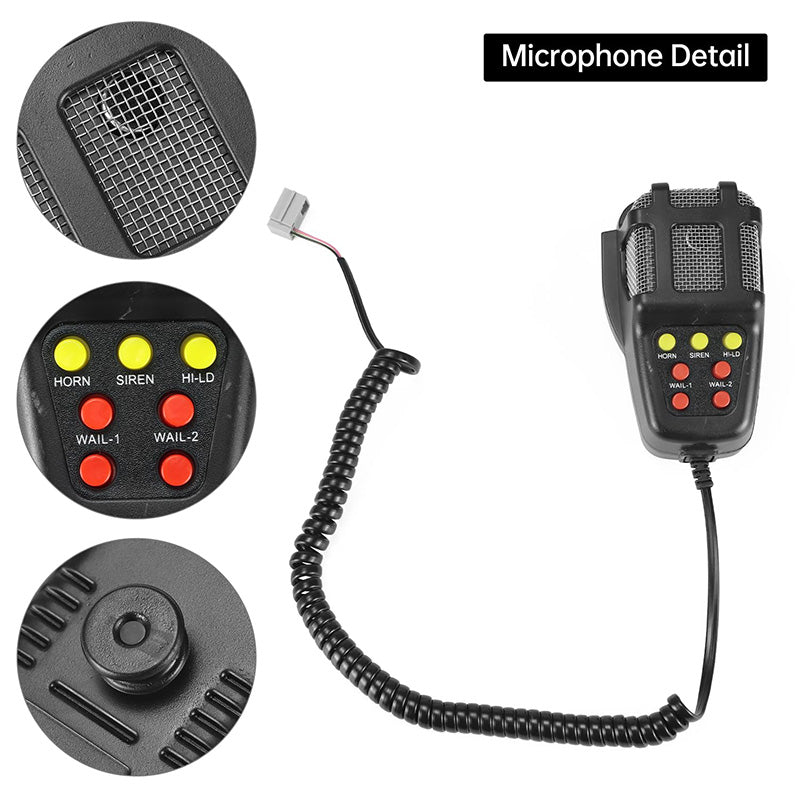 100W Alarm Horn – Transform Your Vehicle into a Fortress of Safety