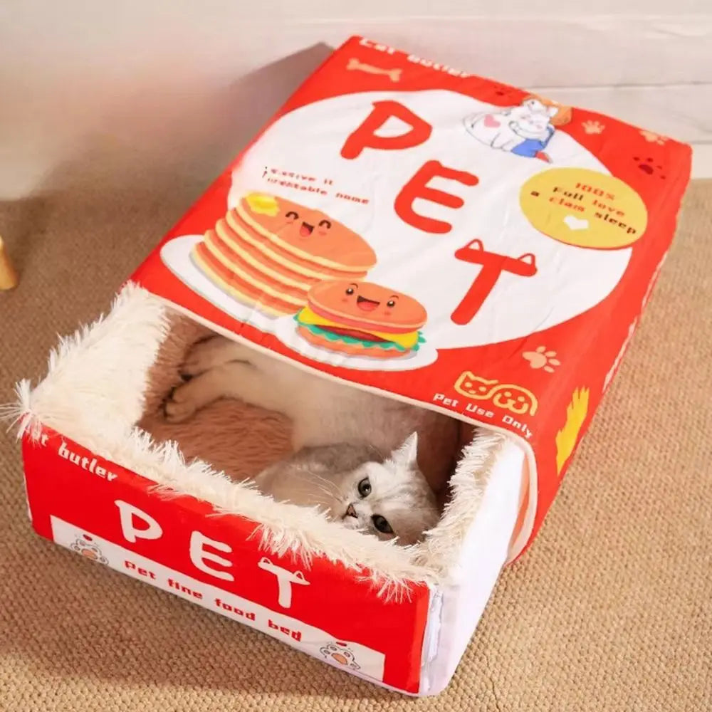 Cozy Retreat for Your Cat – A Safe Haven of Comfort