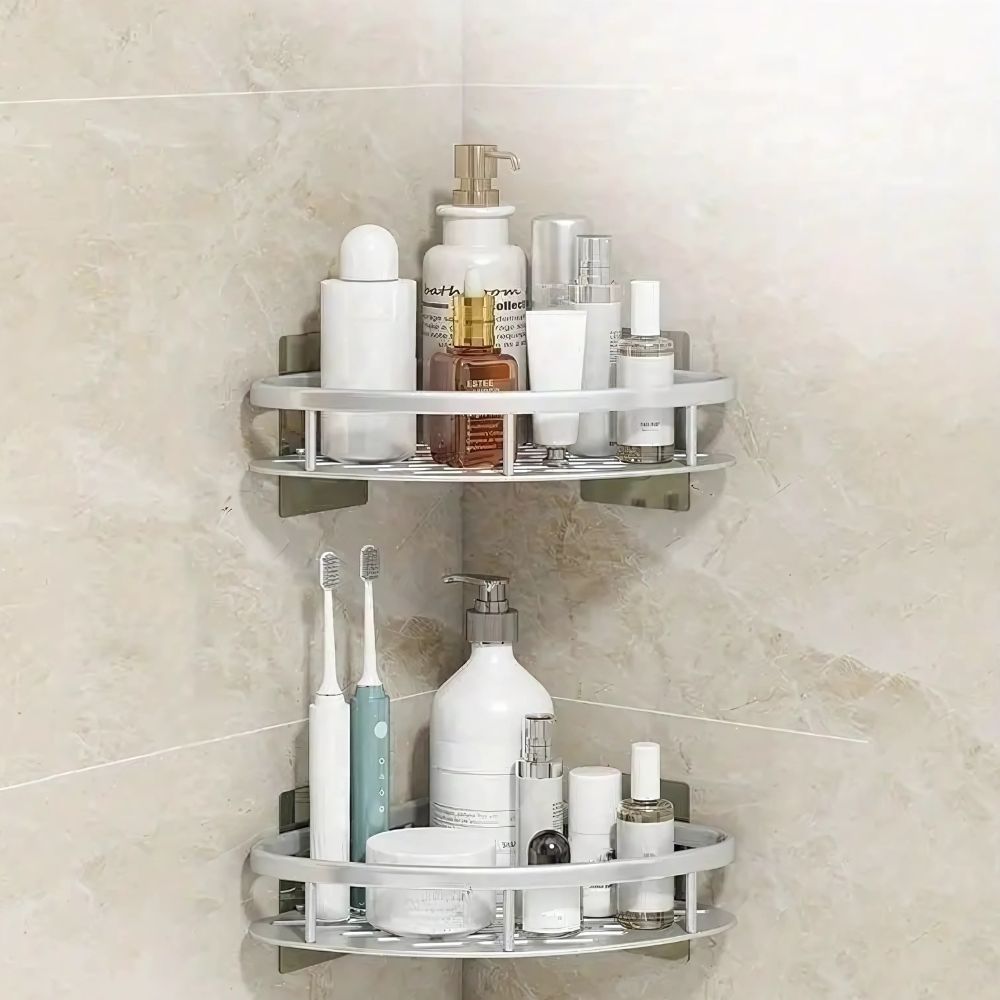 Aluminum Corner Shelf for Showers – Stylish and Space-Saving Solution