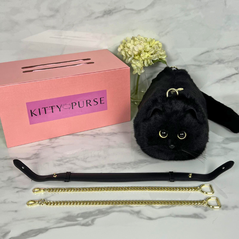 TheKittyPurse™ — Unleash Your Charm with a Playfully Luxurious Statement Bag