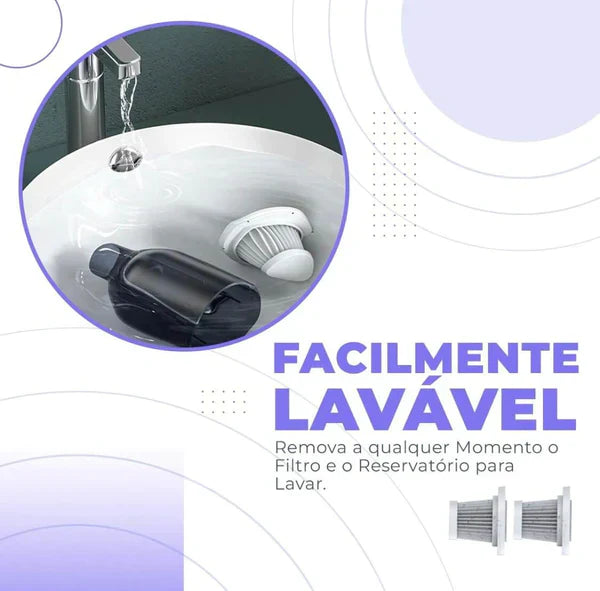 Portable Vacuum Cleaner 3 in 1 [ULTRA POWERFUL]