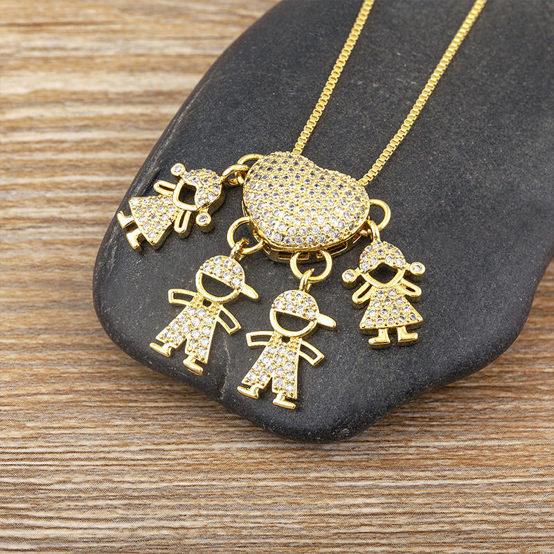 CelestaRay™ Necklace — Carry Your Children’s Love as a Radiant, Everlasting Embrace