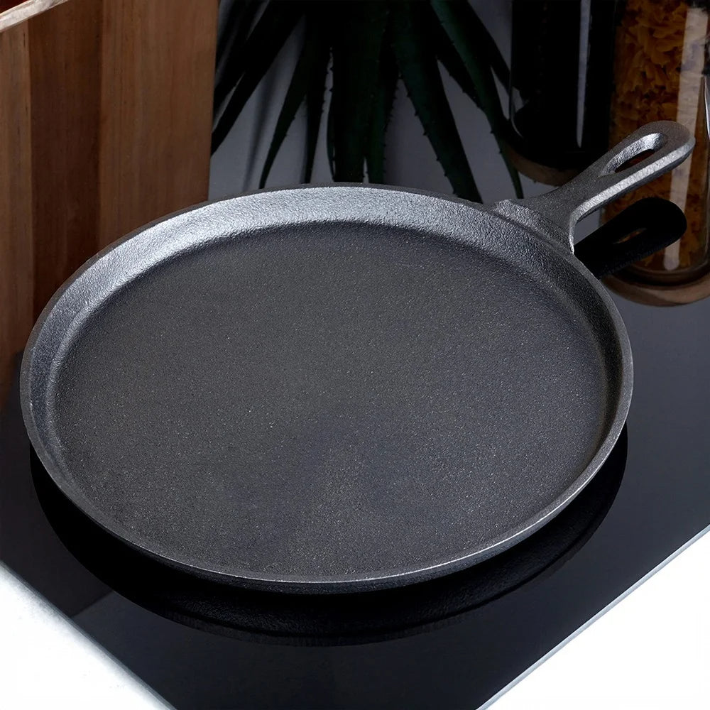 26 cm Cast Iron Skillet for Even Cooking Results