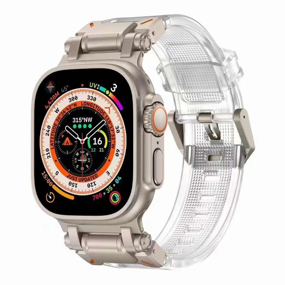 Silicone Strap for Apple Watch - Adventure Style