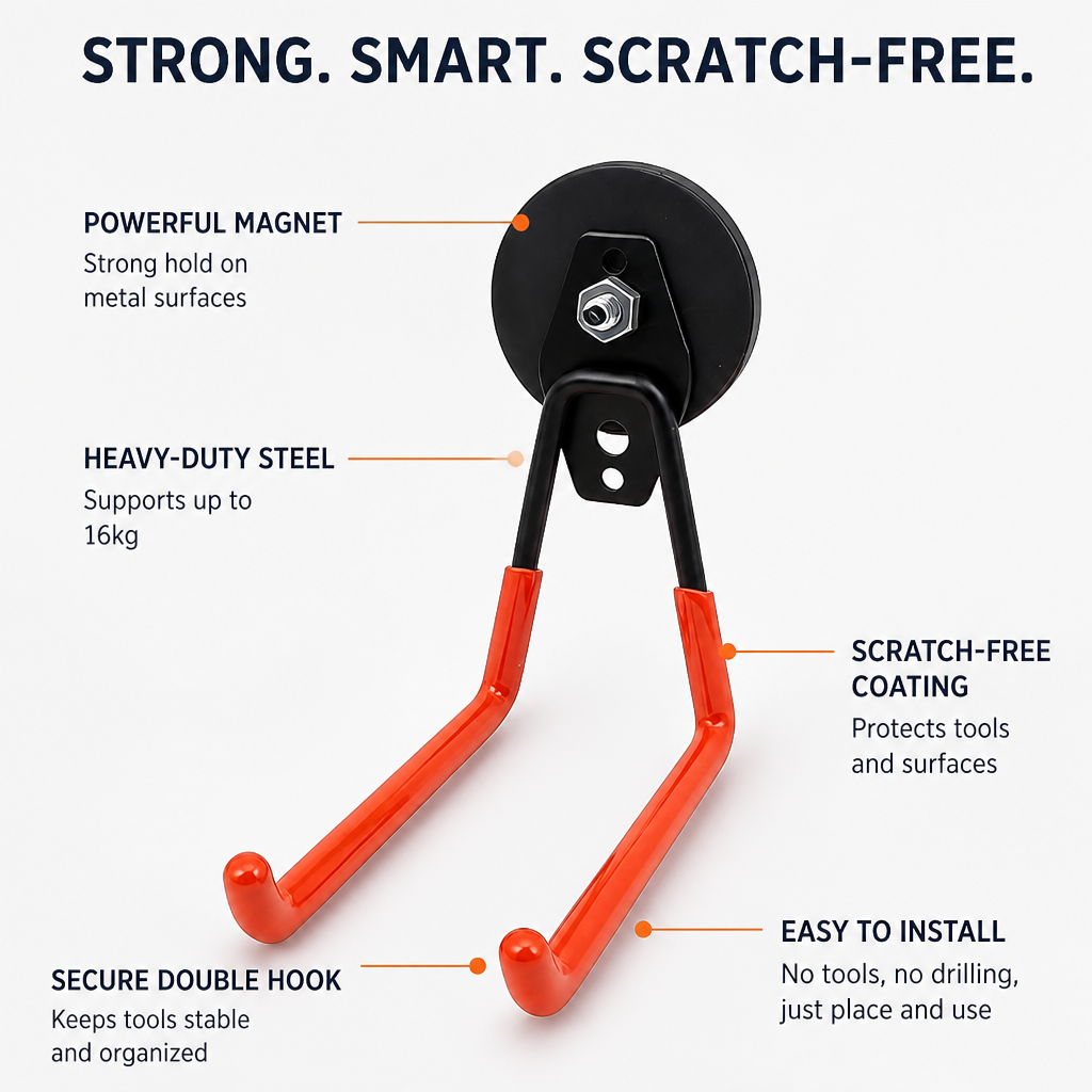 GripGuard™ — Take Command with Ironclad Hold and Effortless Tool Control