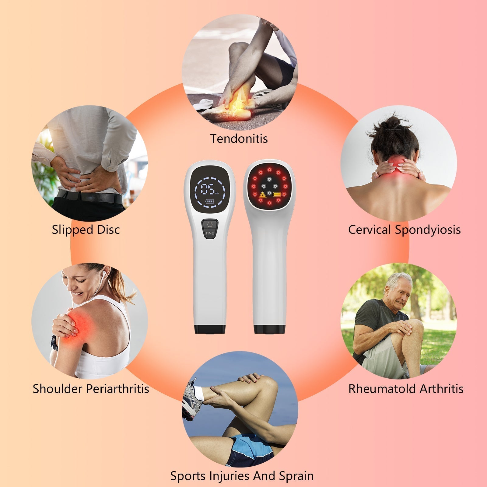 Advanced Cold Laser Therapy Device for Muscle Pain Relief