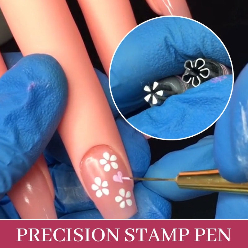 Precision Tip Nail Art Stamper Pen