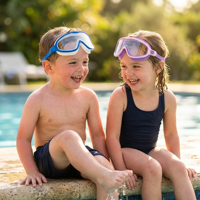 WaveMaster™ — Swim Confidently with Leak-Free Comfort and Crystal-Clear Vision
