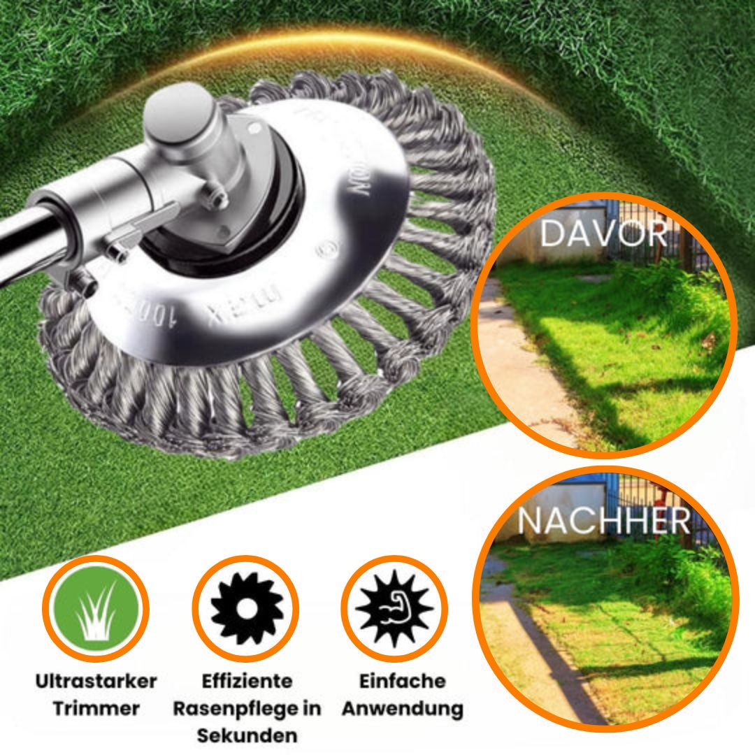 Brush Trimmer Head for Effortless Weed Control