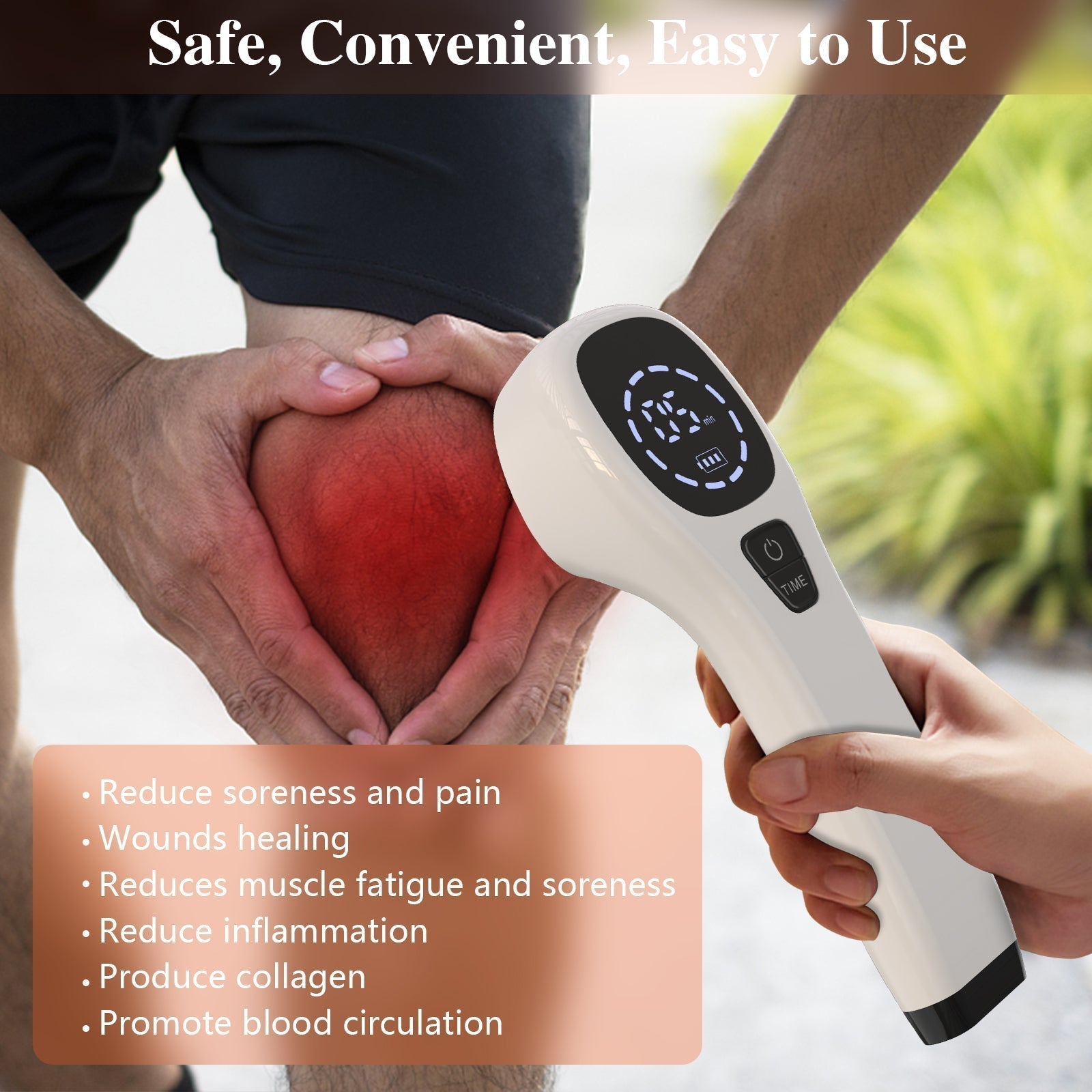 Advanced Cold Laser Therapy Device for Muscle Pain Relief