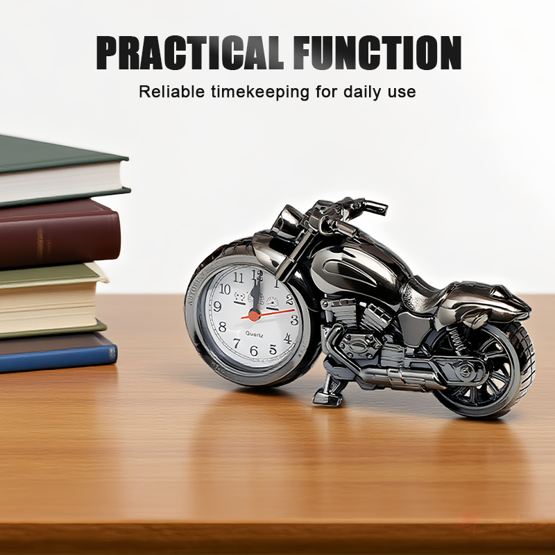 Cool Motorcycle-Style Alarm Clock for Perfect Timeliness