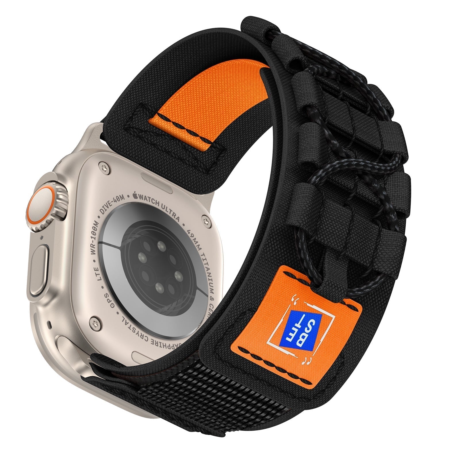 Tactical Nylon Band for Outdoor Use on Smartwatches
