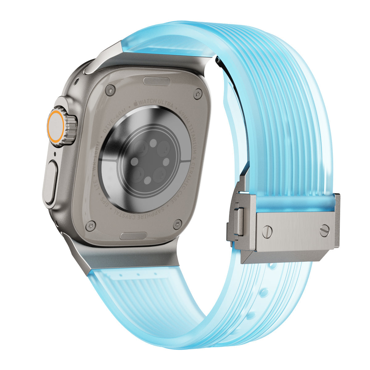 Clear Silicone Strap for Smartwatch