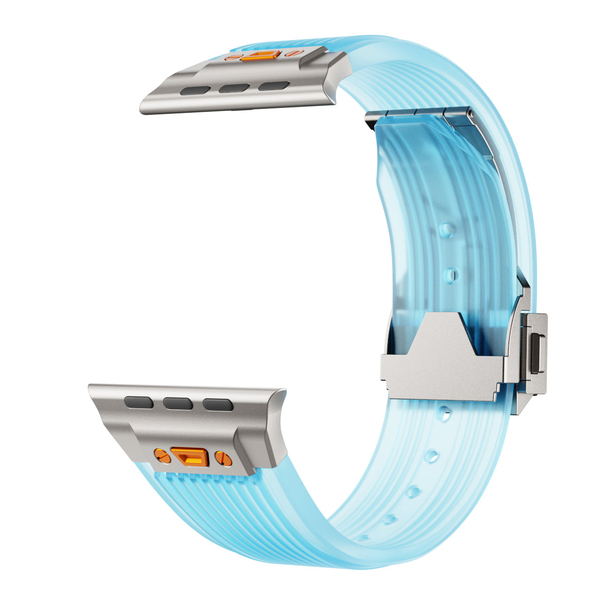 Clear Silicone Strap for Smartwatch
