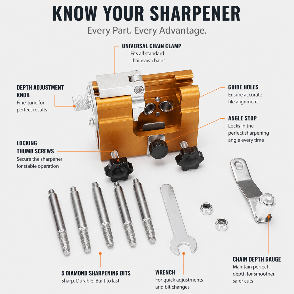 AceEdge™ — Transform Your Chainsaw into a Razor-Sharp Beast in Minutes