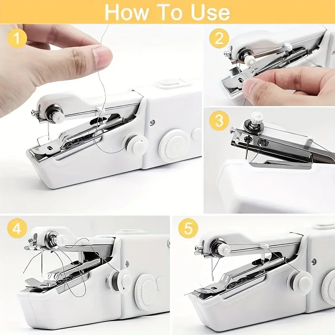 Portable Handheld Sewing Machine – SpeedStitch Mini