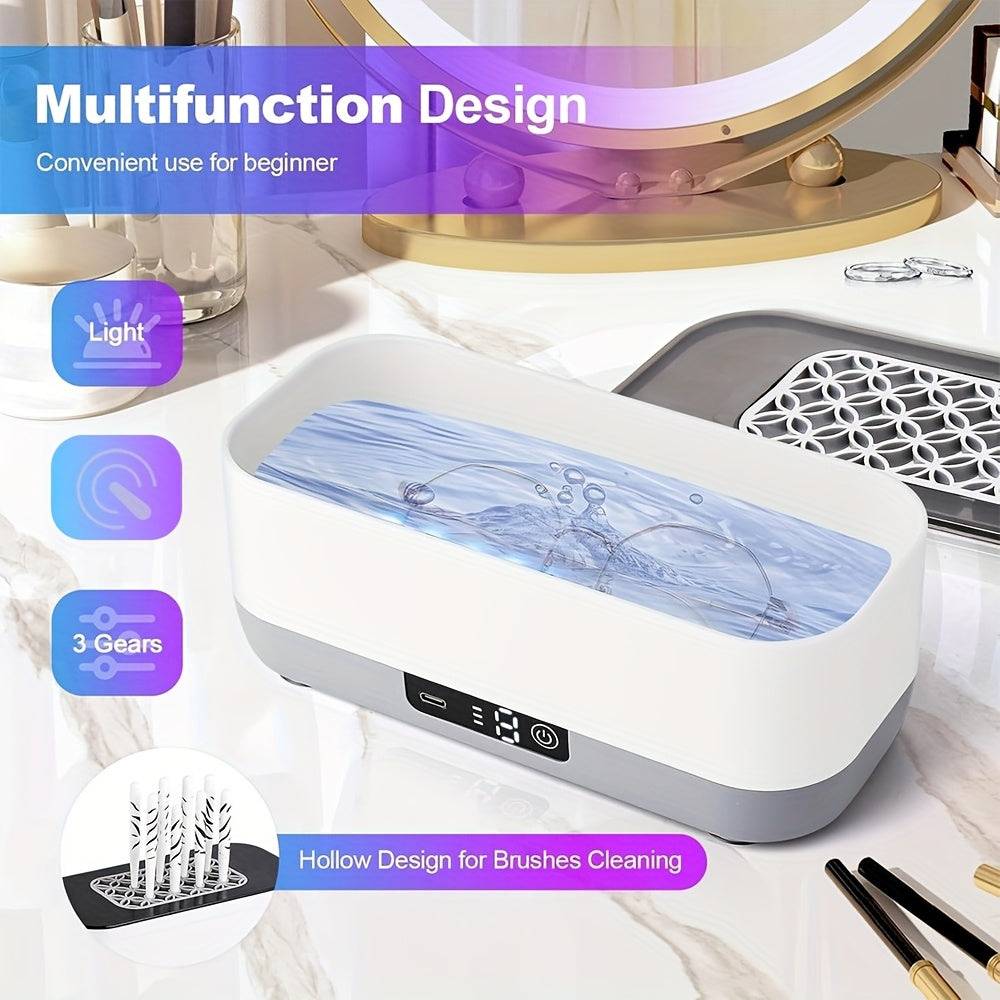 360° Ultrasonic Cleaner for Jewelry and Dental Prosthetics