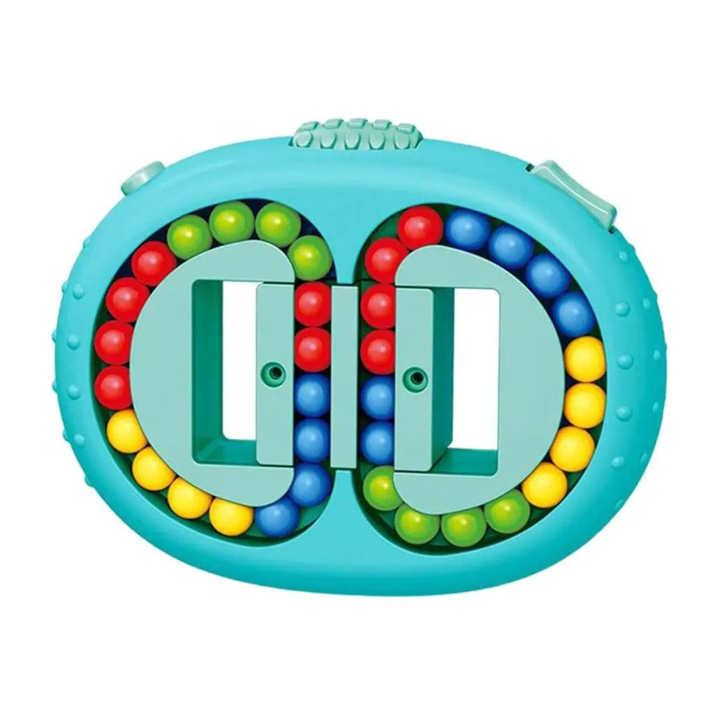 Rotating Bean Fidget Puzzle — Improves Logic & Color Recognition