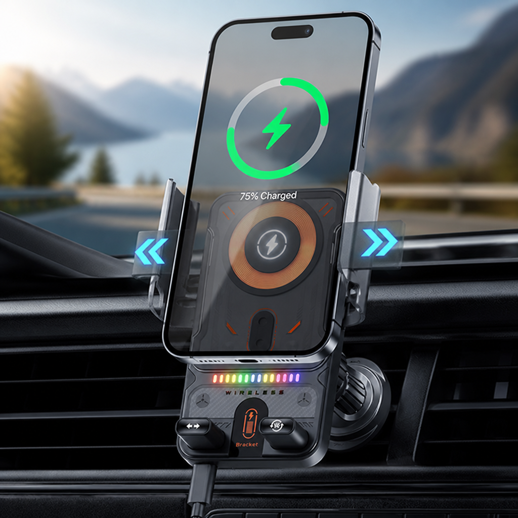 ChargeCruze™ — Stay Powered and Locked In for Safe, Hands-Free Driving