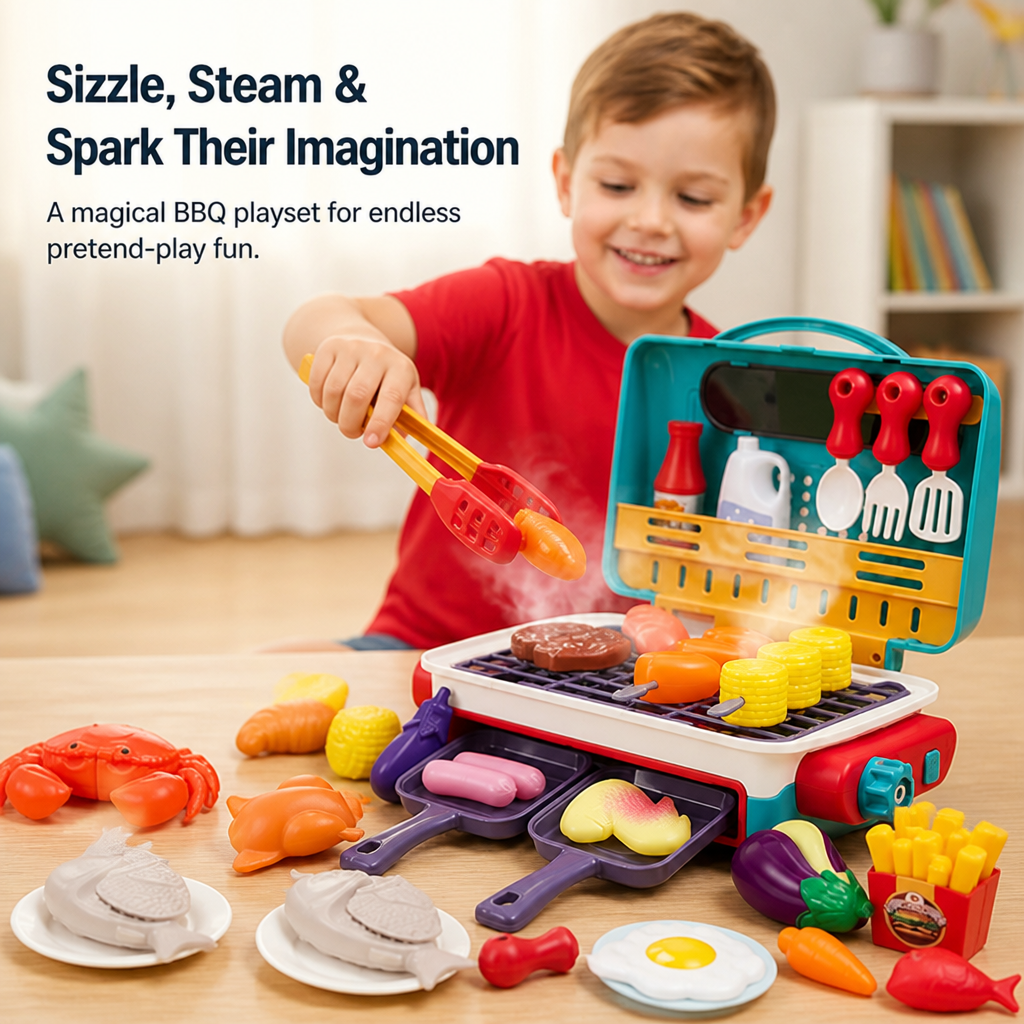 SizzlePlay™ — Ignite Your Child’s Imagination with Magical Smoke and Color-Transforming Fun