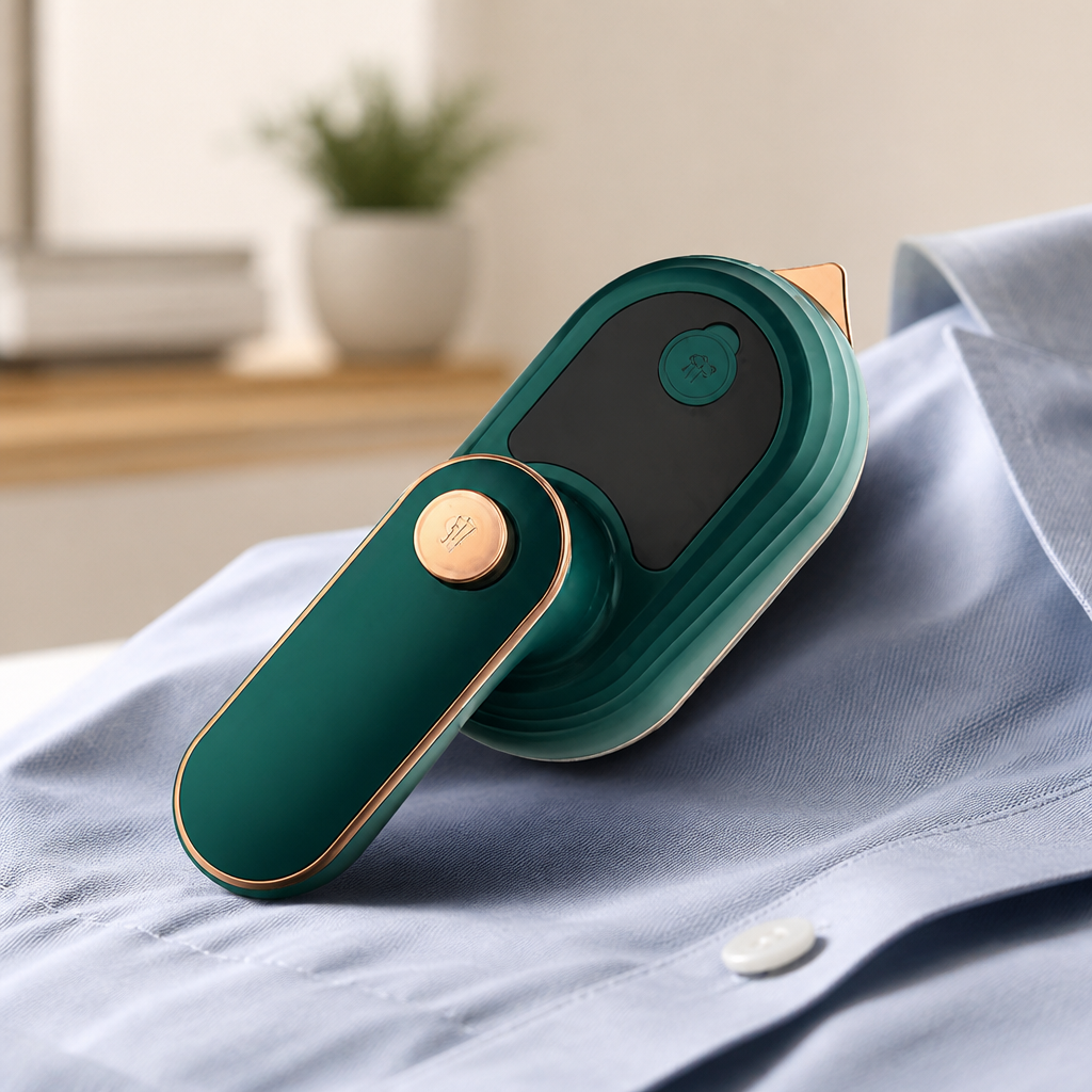 StylePulse™ — Press Out Travel Wrinkles in 30 Seconds, Anywhere You Land