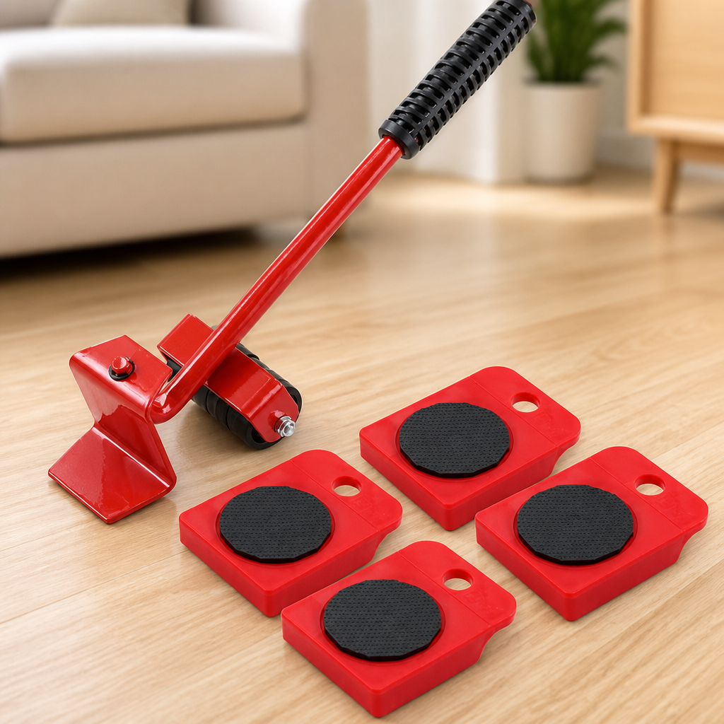 Adjustable Height Moving Tools Set™ — Move Heavy Furniture Effortlessly Without Back Pain