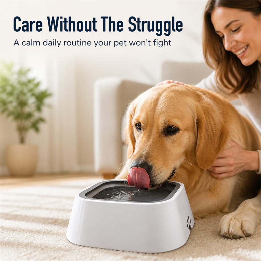 Hydrabliss™ — Calm Your Pup and Keep Your Floors Spotless Every Sip