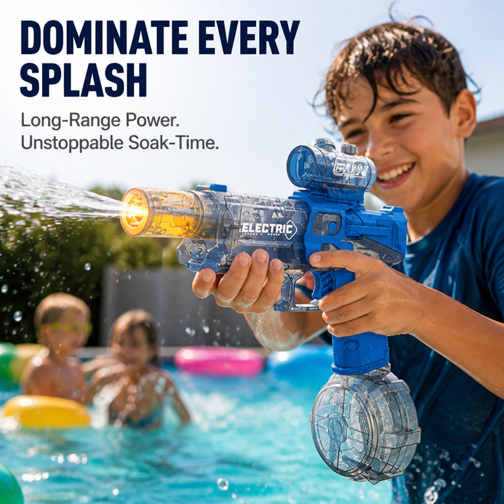 TorrentStrike™ — Dominate Every Splash with Long-Range Power and Unstoppable Soak-Time