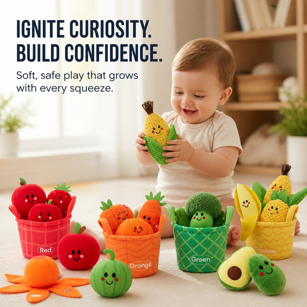 LumiJoy™ Color & Touch Playset — Ignite Your Baby’s Curiosity and Confidence with Every Gentle Squeeze