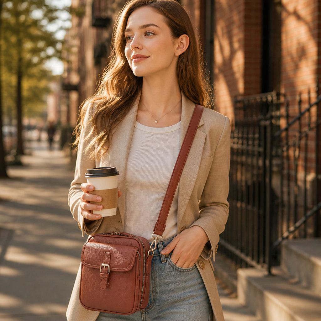 AtlasCrest™ Messenger — Carry More, Stress Less, Own Your Day in Style